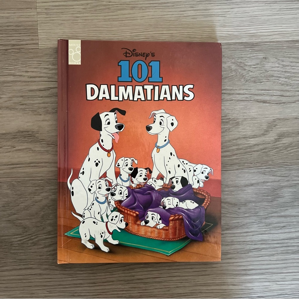 1996 Large Hardcover Copy of Walt Disney’s 101 Dalmatians (8.5”x11.5”)